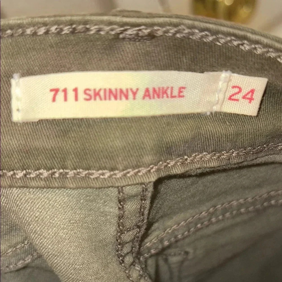 CAMO PRINT 711 SKINNY ANKLE WOMEN'S JEANS - Picture 2 of 3